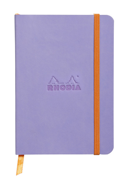 Rhodia Softcover Notebook - Medium - Iris - Dotted